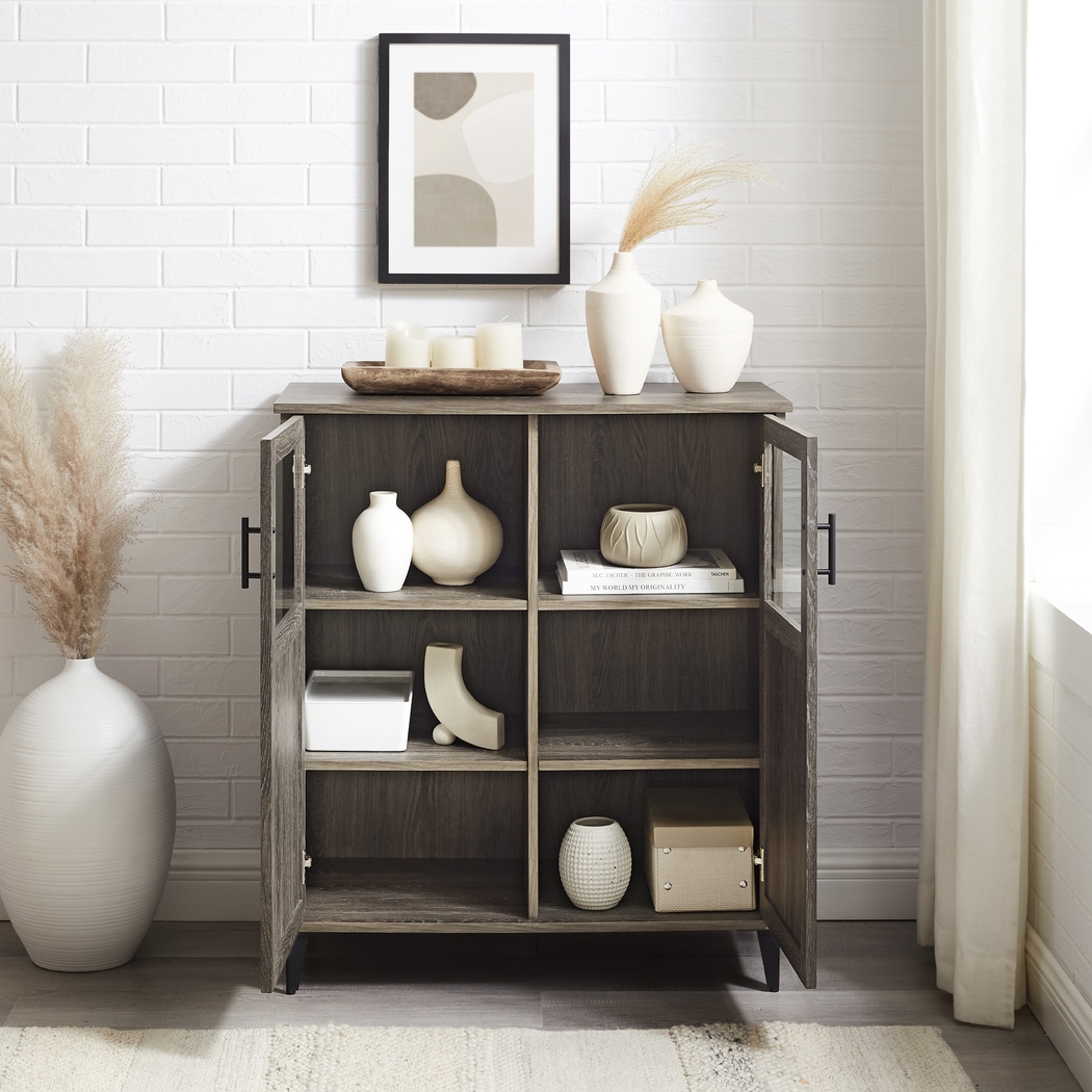 Gradendale Gray Accent Cabinet - Thumbnail - Image 4