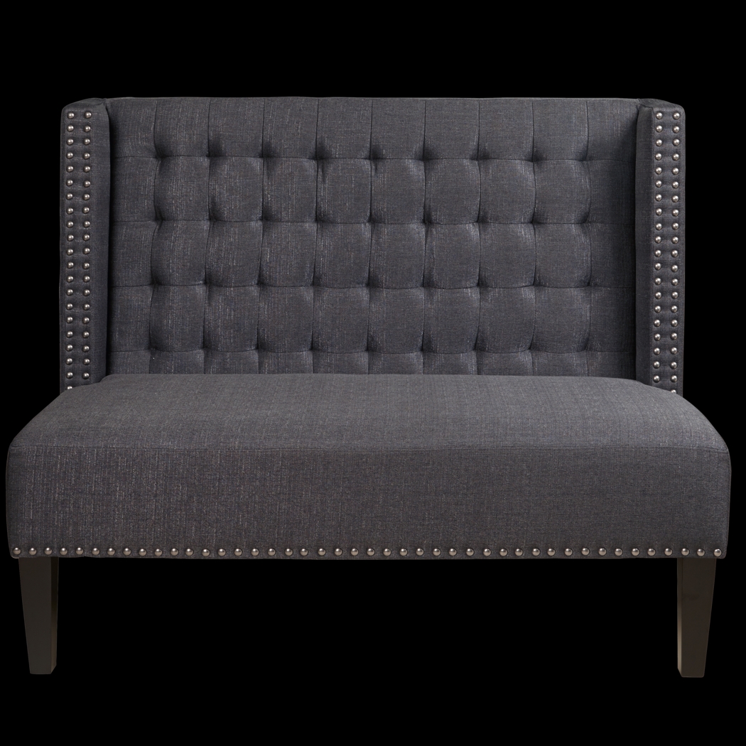 Gradstone Gray Settee - Thumbnail - Image 2