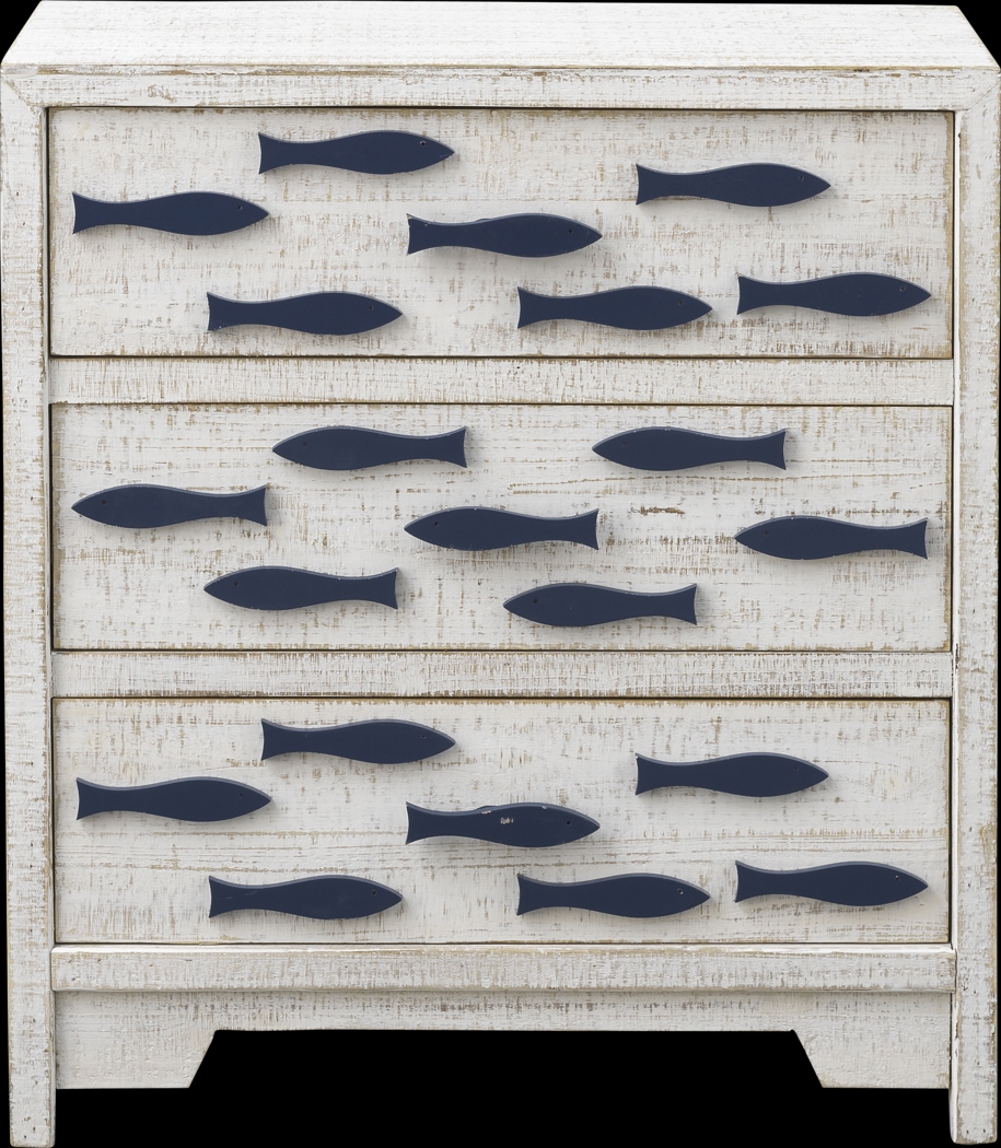 Graefield White Accent Cabinet - Thumbnail - Image 2