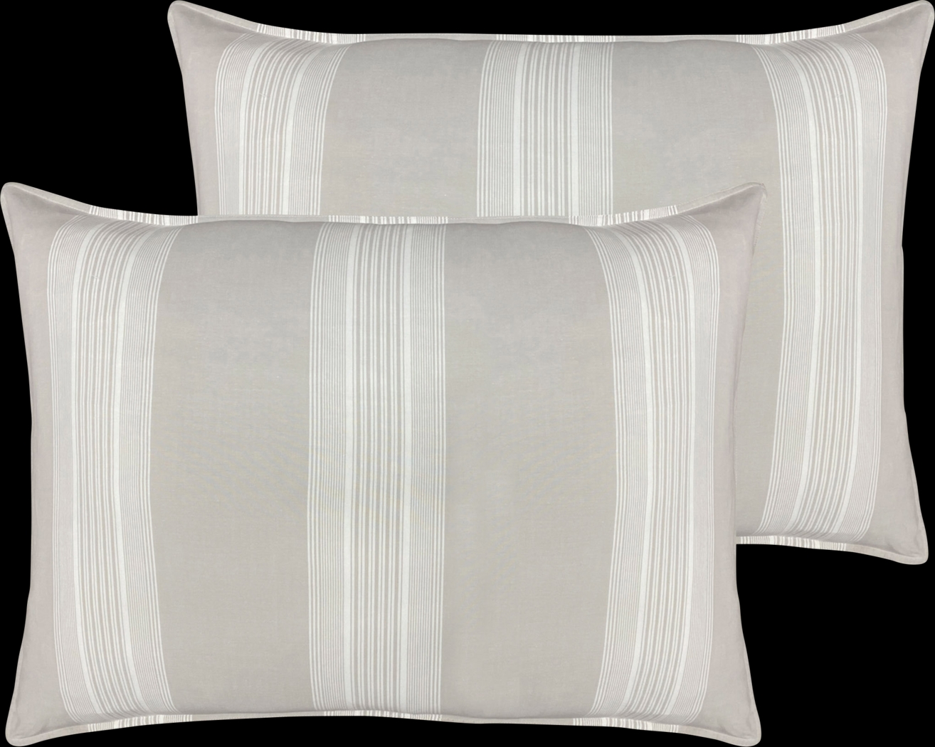 Graegle Gray Ivory 3 Pc Queen Comforter Set - Thumbnail - Image 4