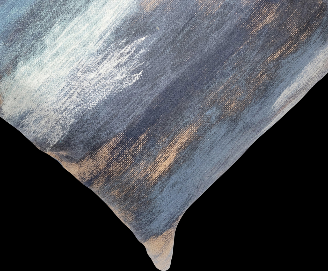 Graffolk Denim Indoor/Outdoor Accent Pillow, Set of Two - Thumbnail - Image 2