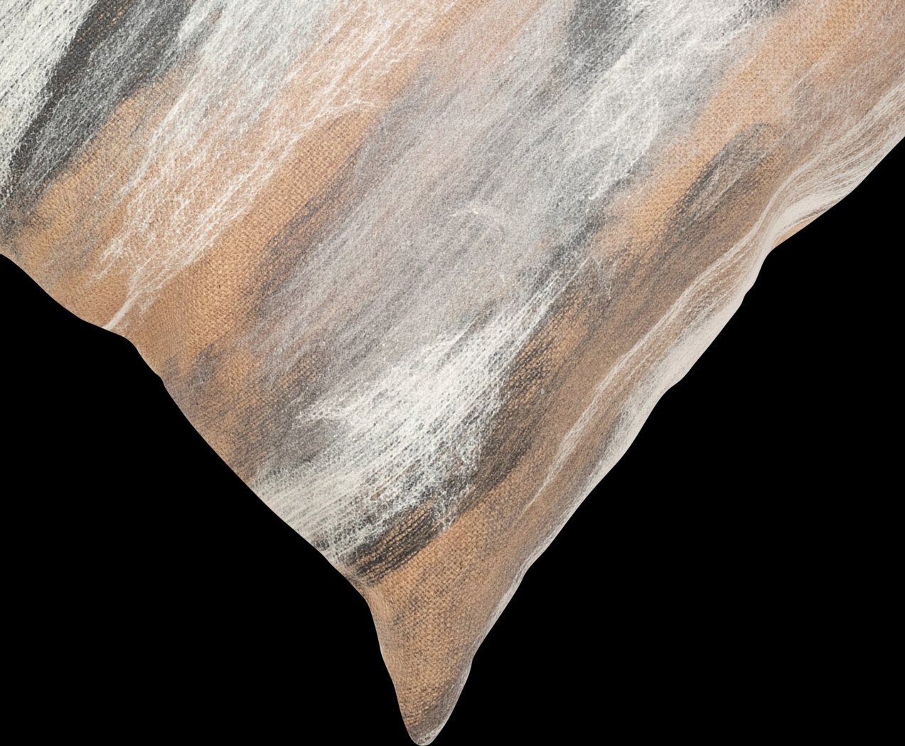 Graffolk Taupe Indoor/Outdoor Accent Pillow, Set of Two - Thumbnail - Image 2