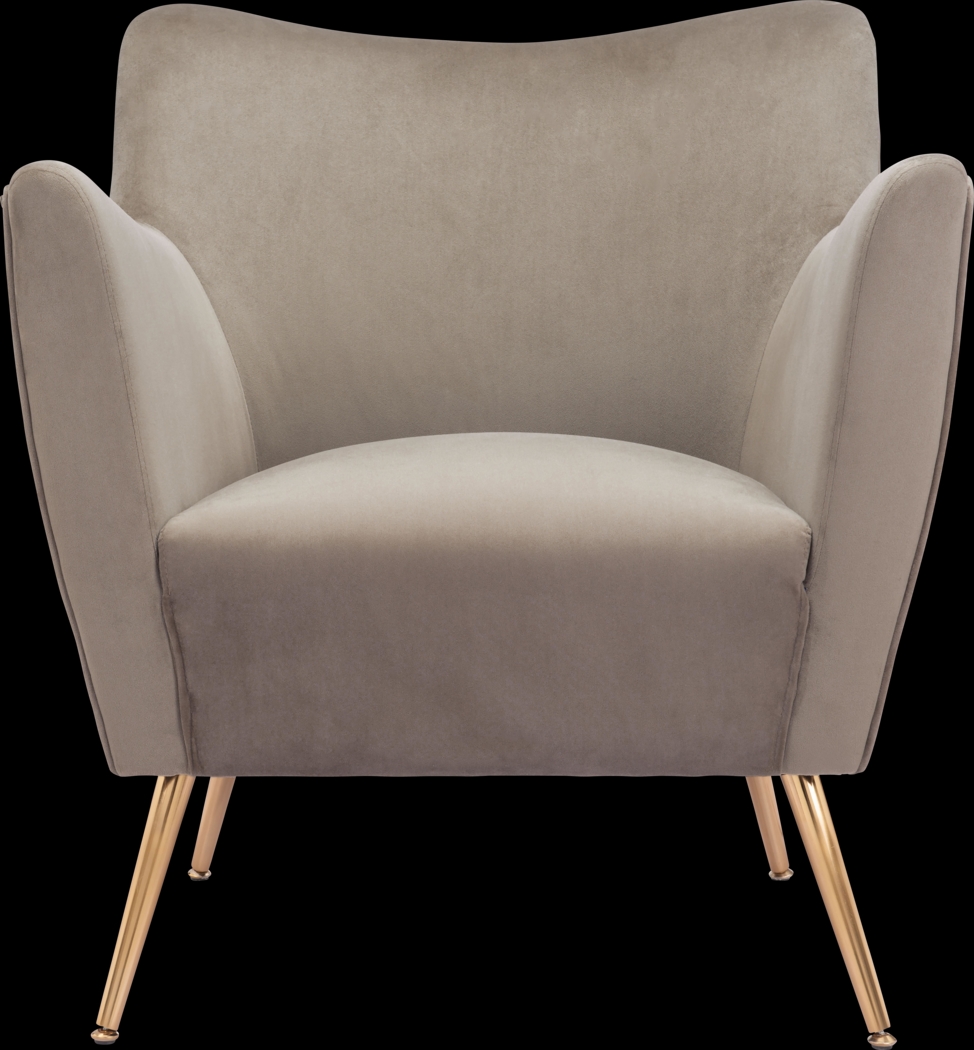 Graiff Beige Accent Chair - Thumbnail - Image 4