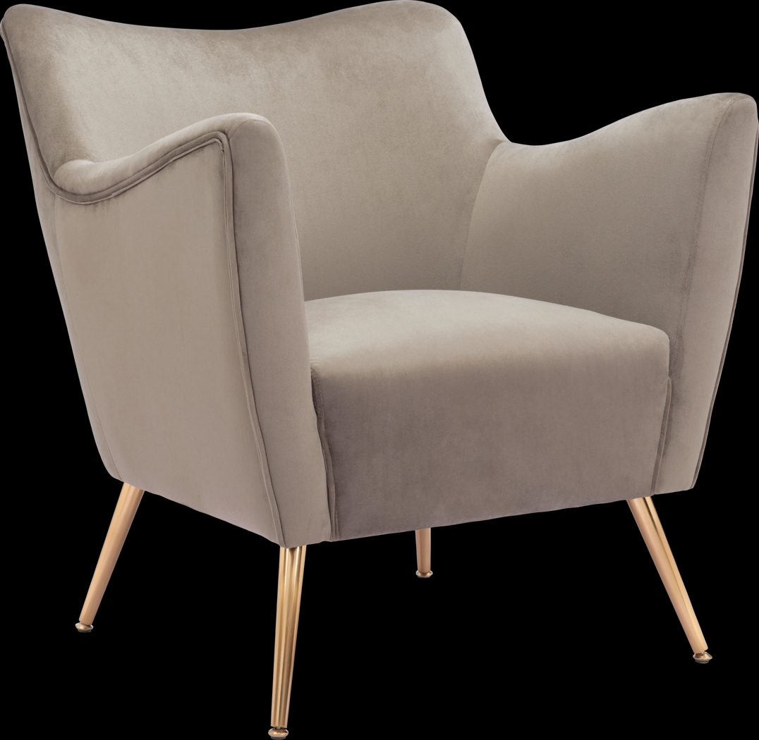 Graiff Beige Accent Chair - Thumbnail - Image 1