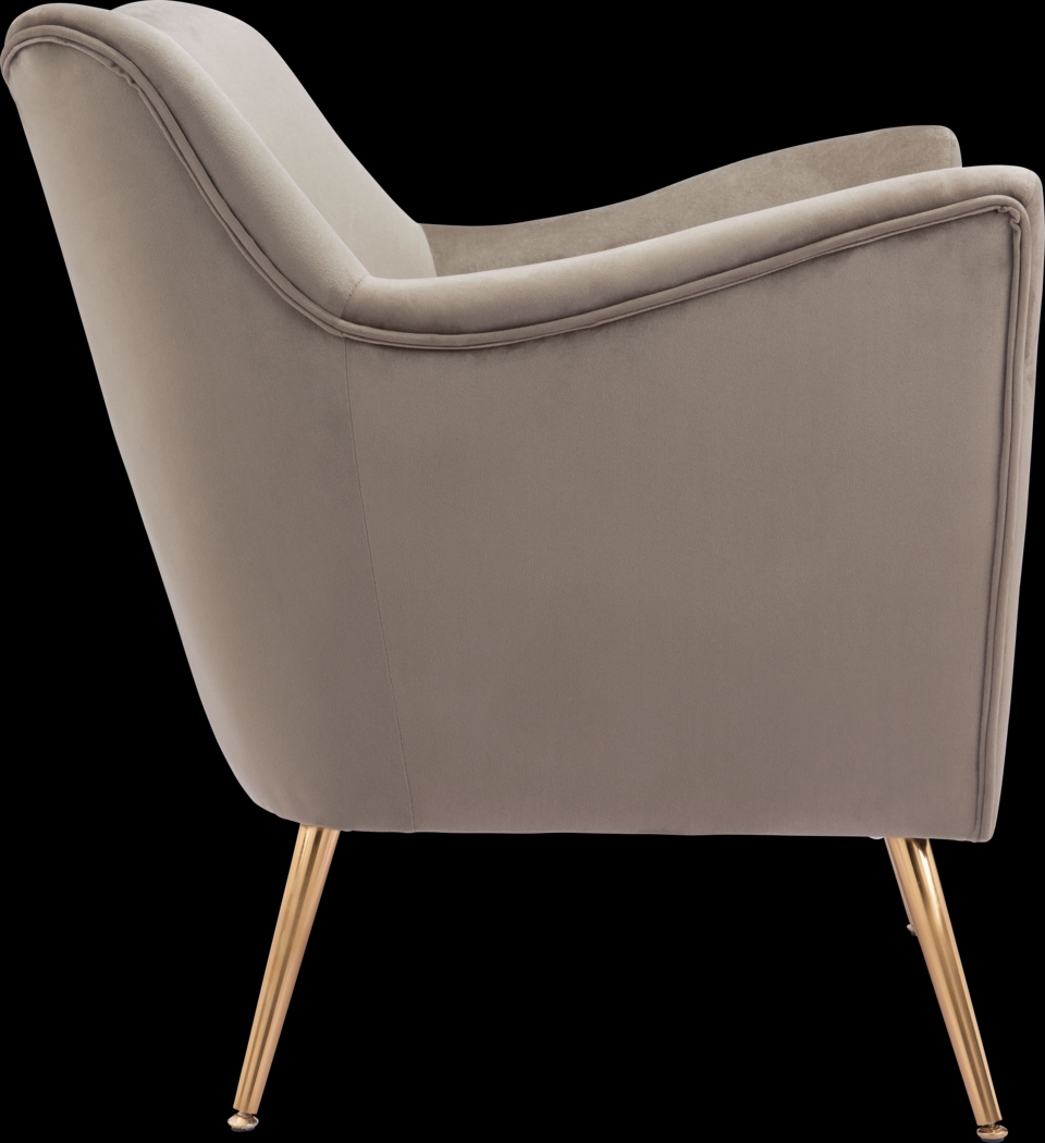 Graiff Espresso Accent Chair - Thumbnail - Image 3