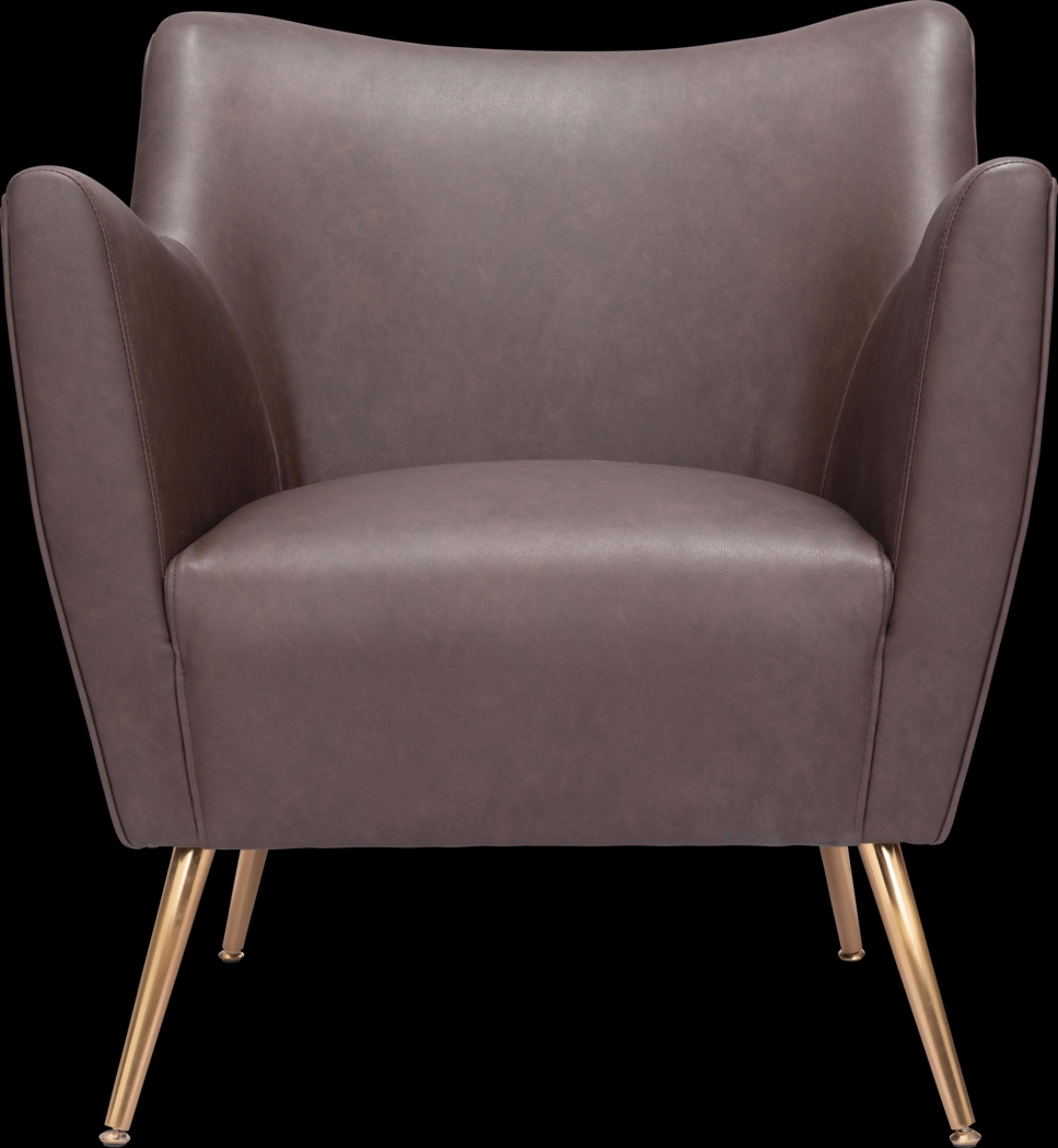 Graiff Espresso Accent Chair - Thumbnail - Image 4