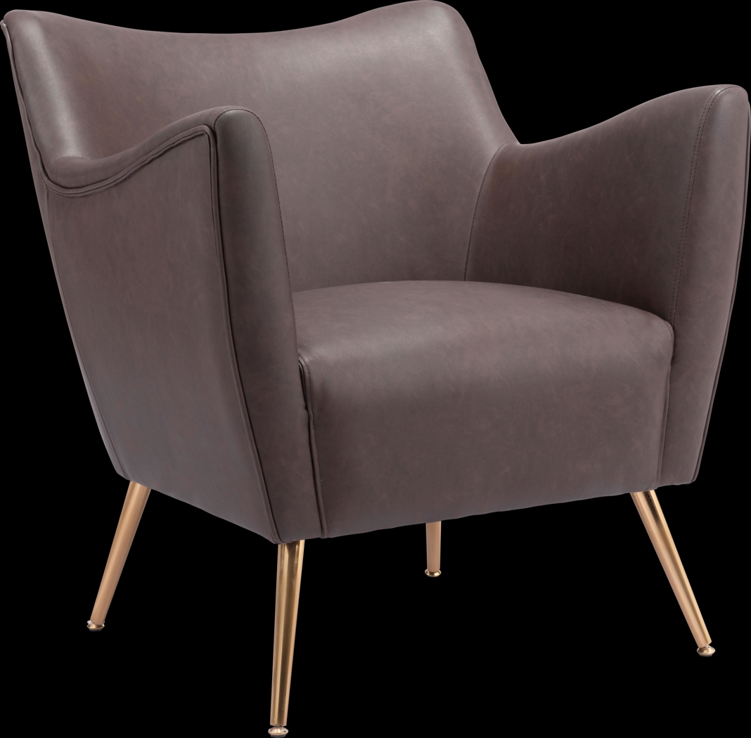 Graiff Espresso Accent Chair - Thumbnail - Image 1