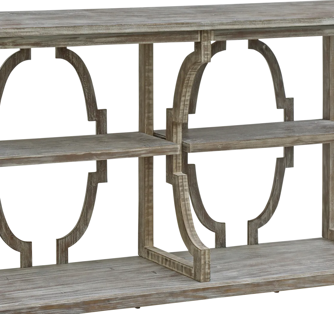 Grainary Brown Console Table - Thumbnail - Image 2