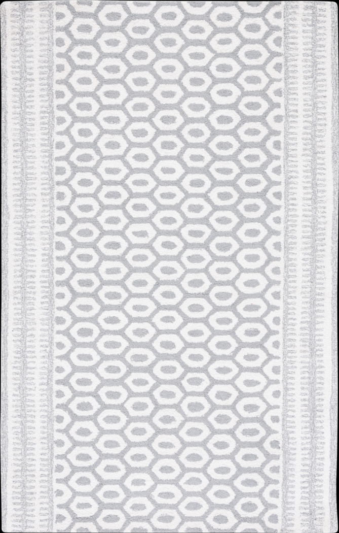 Grala Ivory 5' x 8' Rug - Thumbnail - Image 1