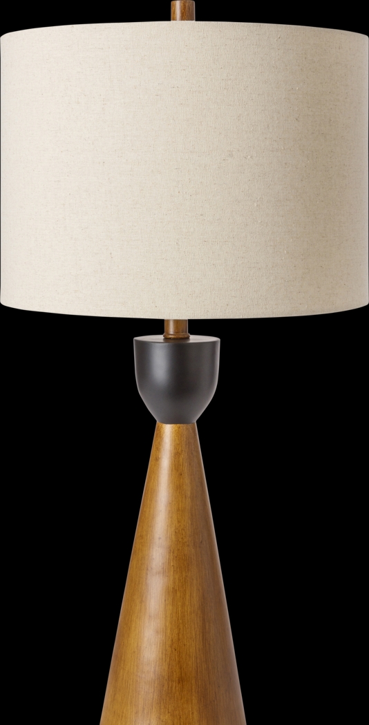 Gramlee Circle Brown Lamp - Thumbnail - Image 1