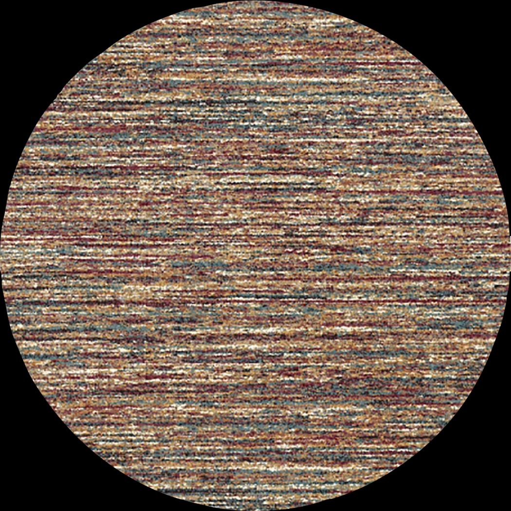 Granada Red 8' Round Rug - Thumbnail - Image 1