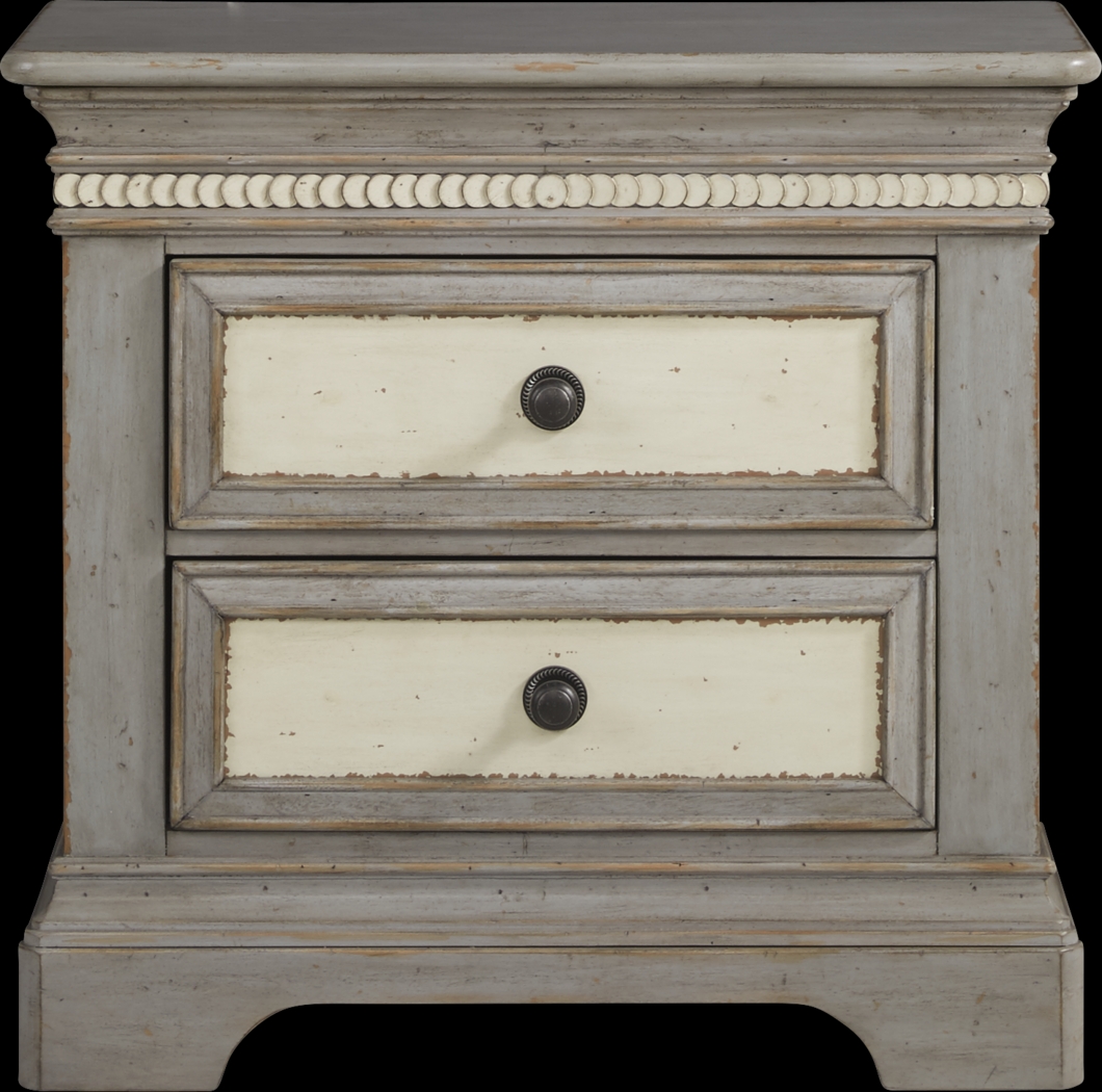 Granbury Gray 7 Pc Queen Panel Bedroom - Thumbnail - Image 6