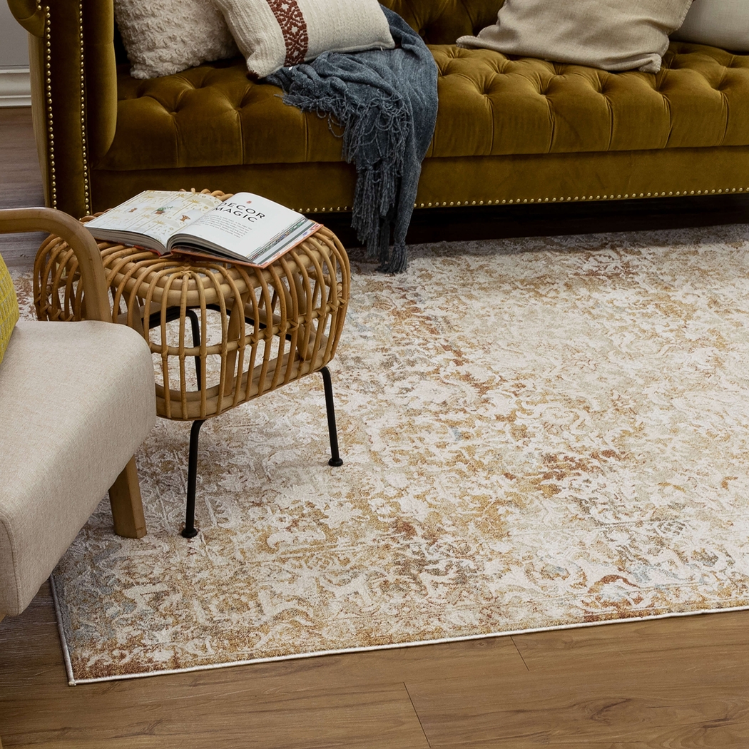 Grand Lake Terracotta 6'6 x 9'10 Rug - Thumbnail - Image 3