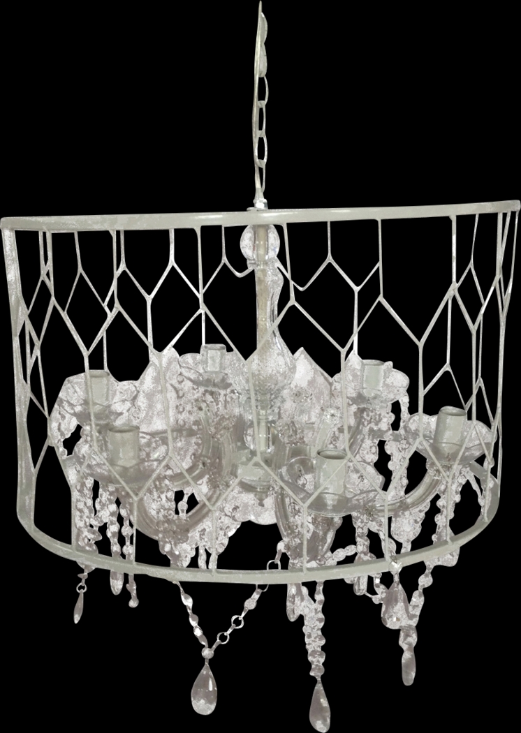 Grand Summit Way White Chandelier - Thumbnail - Image 1