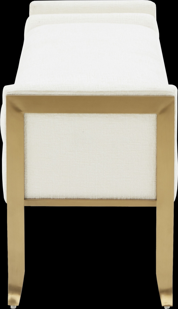 Grandey Cream Bench - Thumbnail - Image 4