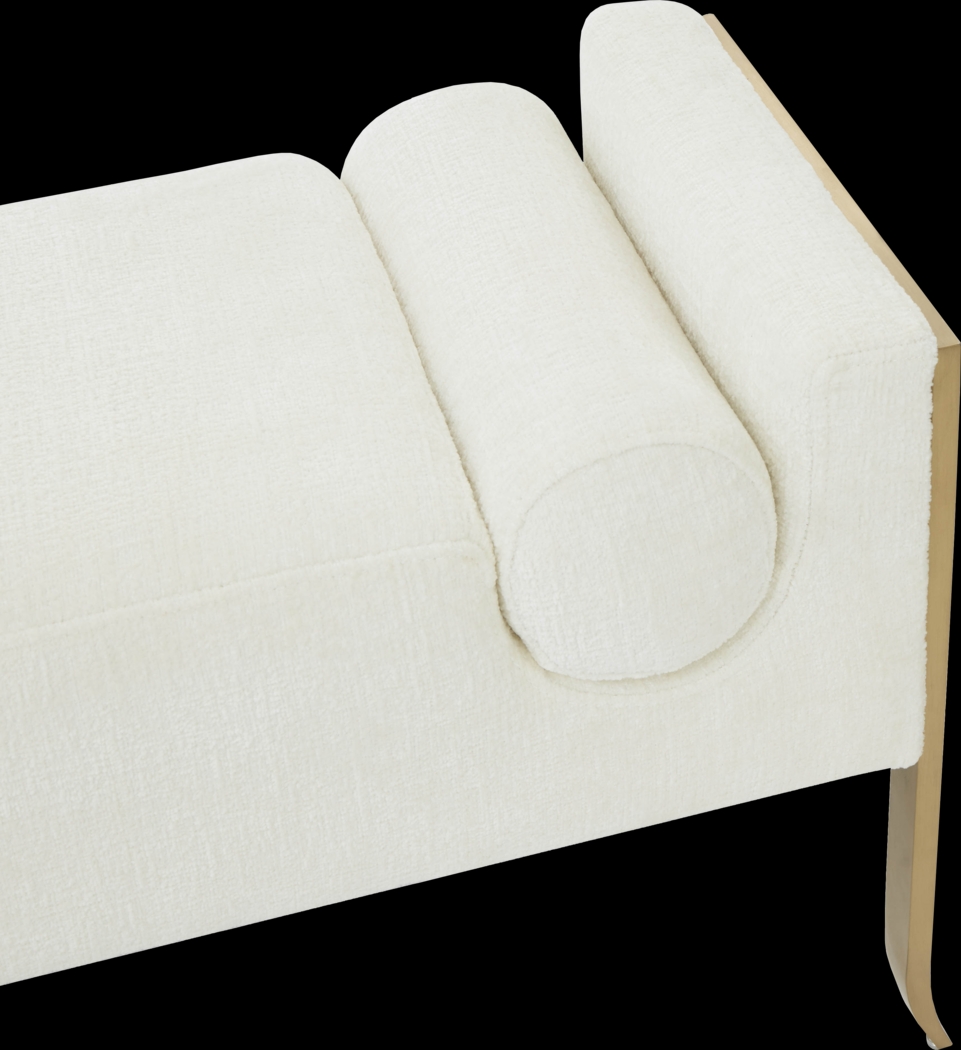 Grandey Cream Bench - Thumbnail - Image 5