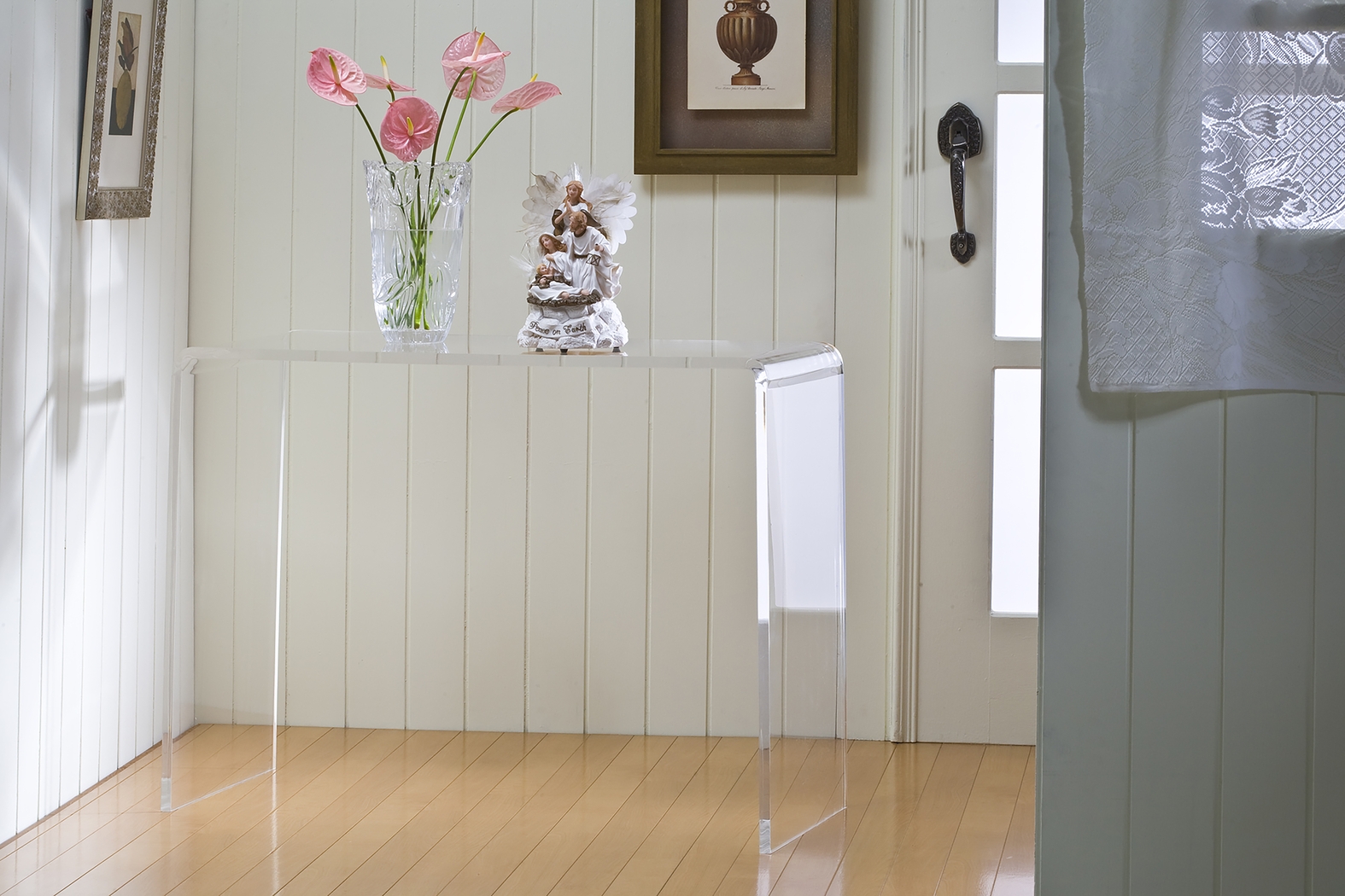 Grandton Clear Console Table - Thumbnail - Image 5