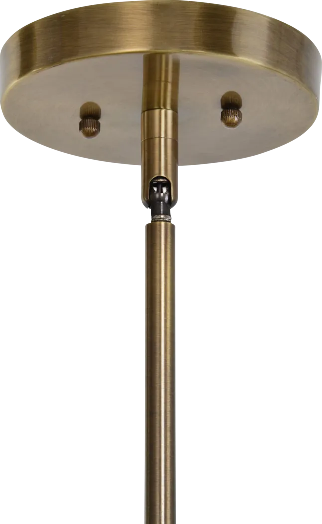 Grandview Court Brass Pendant - Thumbnail - Image 3