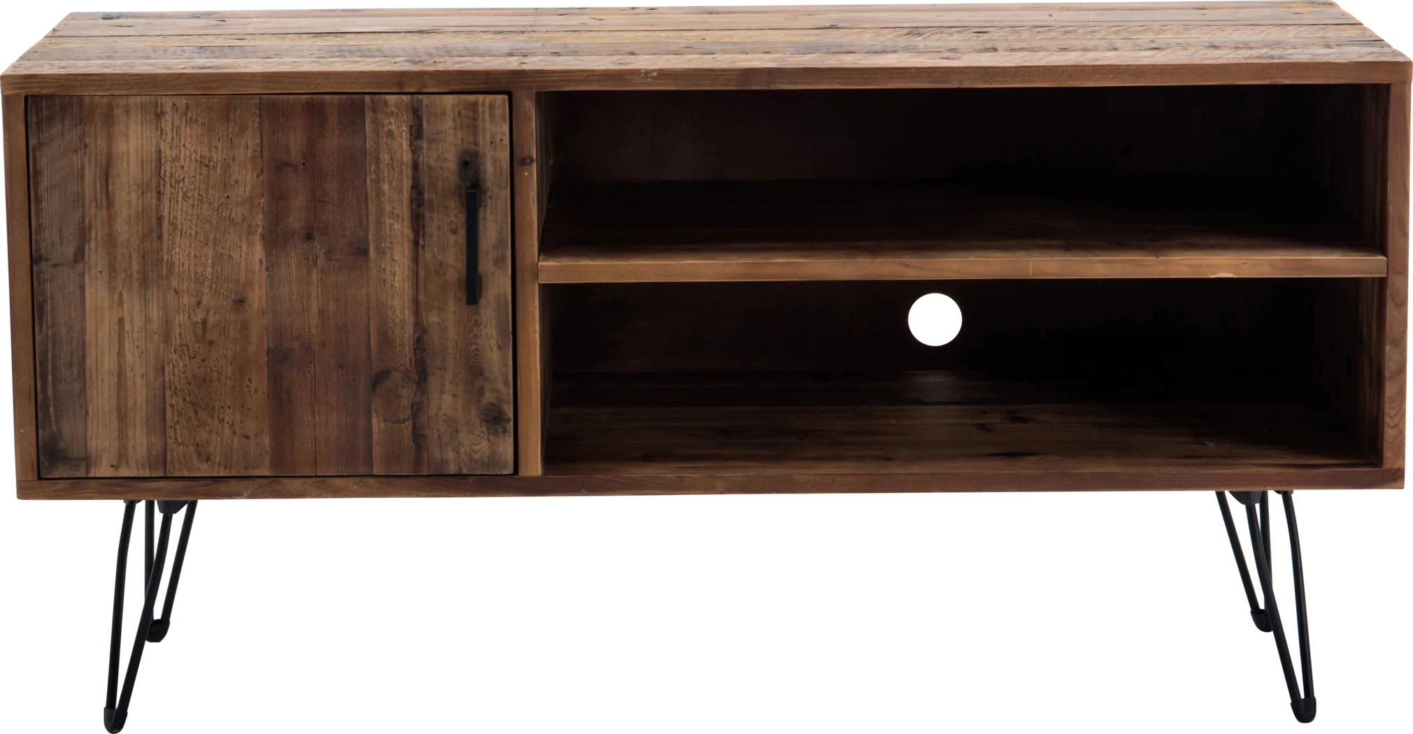 Granela 1-Door Brown TV Console - Thumbnail - Image 1