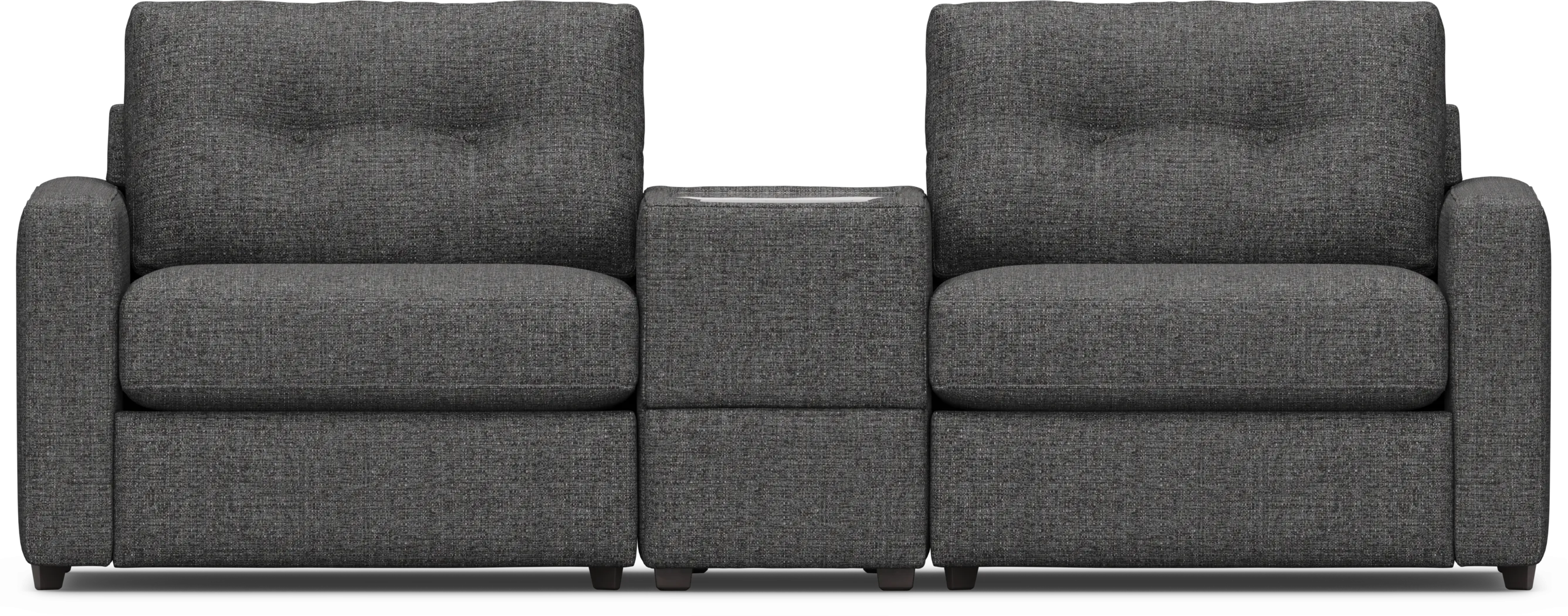 Granite 3 Pc Power Reclining ModularOne with Media Console - Thumbnail - Image 2