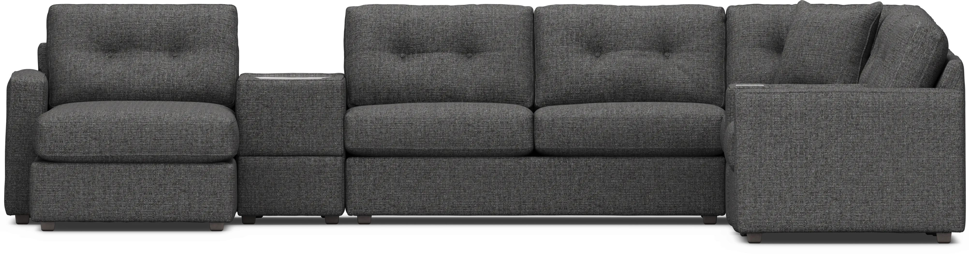 Granite 7 Pc ModularOne Sleeper with Media Consoles - Thumbnail - Image 2