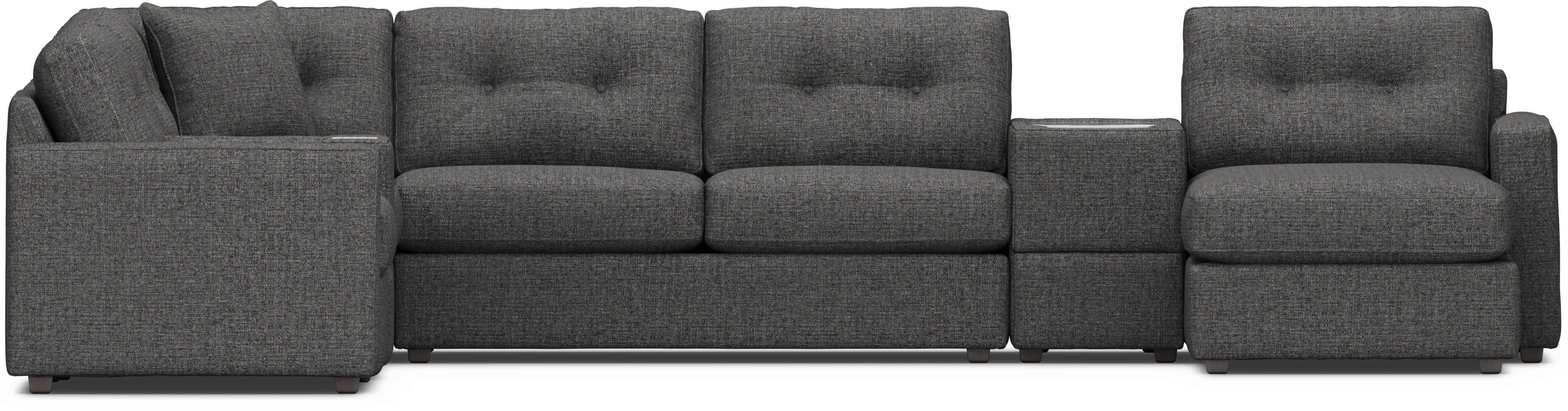 Granite 7 Pc ModularOne Sleeper with Media Consoles - Thumbnail - Image 3