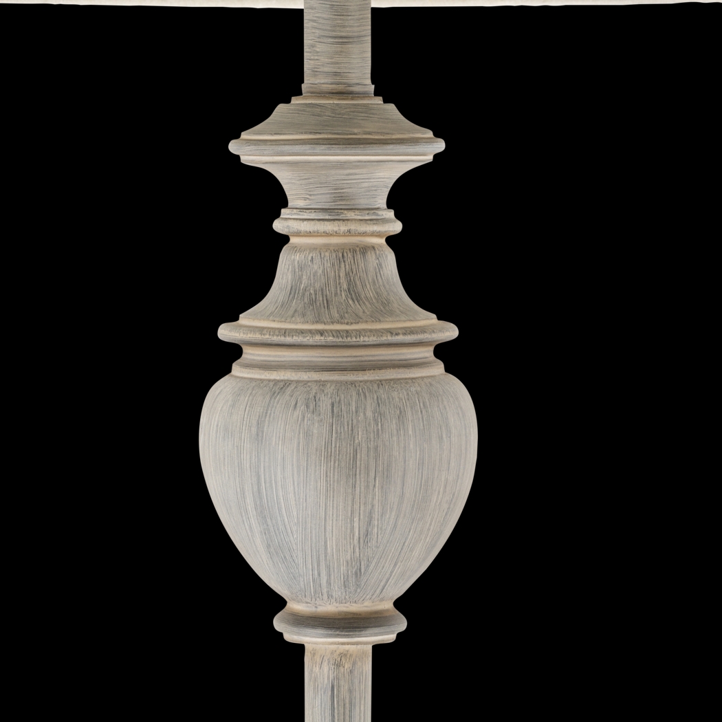 Granite Circle Gray Floor Lamp - Thumbnail - Image 3