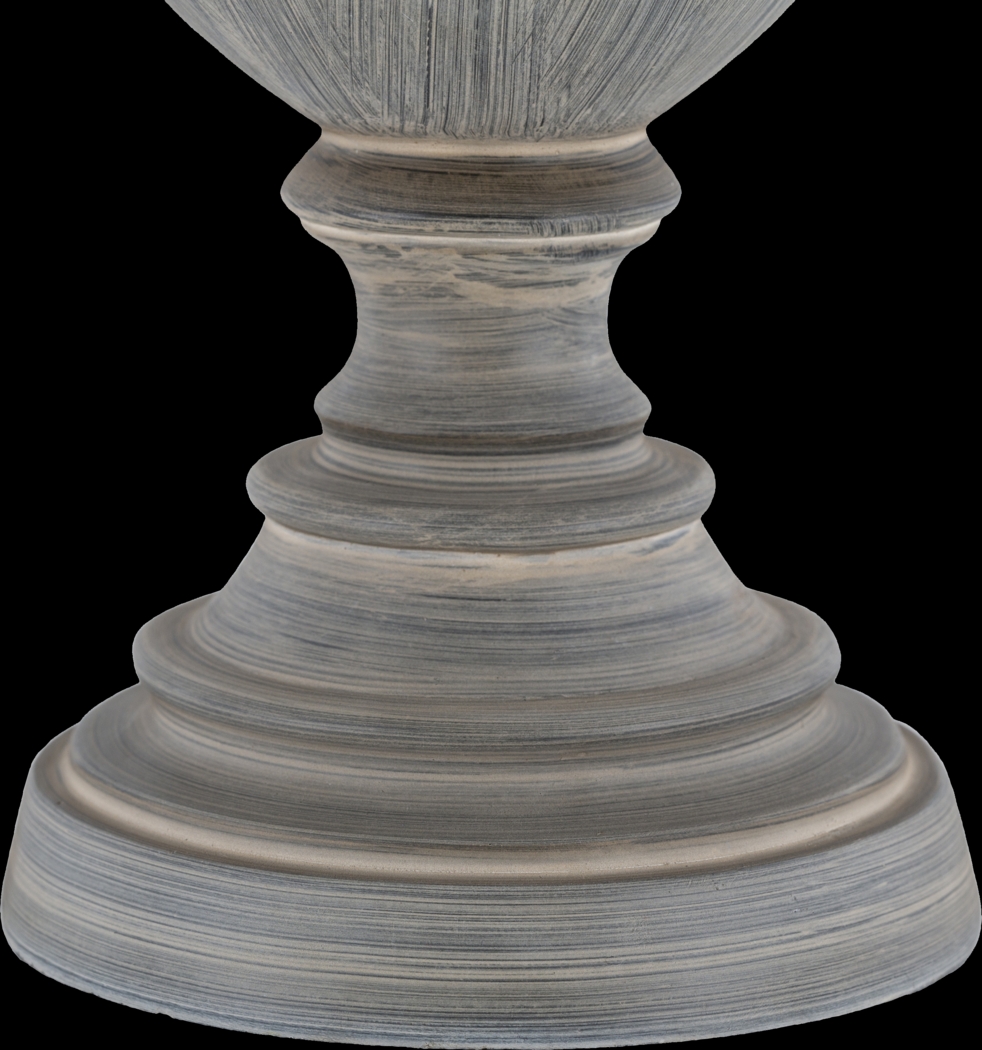 Granite Circle Gray Lamp - Thumbnail - Image 2