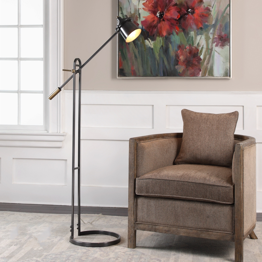 Granite View Bronze Floor Lamp - Thumbnail - Image 2