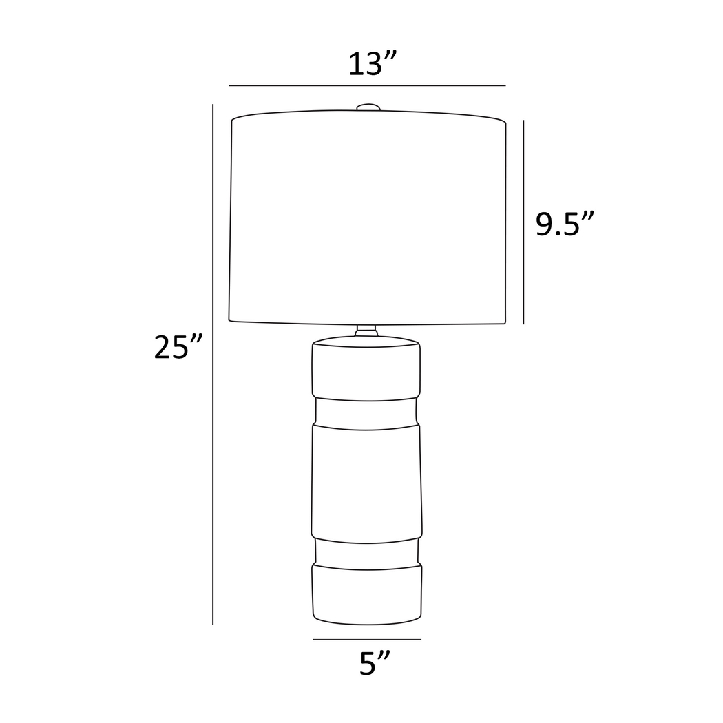 Granite Way Gold Table Lamp, Set of Two - Thumbnail - Image 5