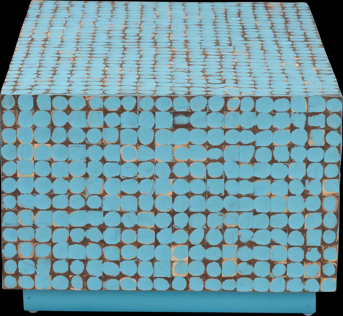 Grannery Blue Cocktail Table - Thumbnail - Image 4