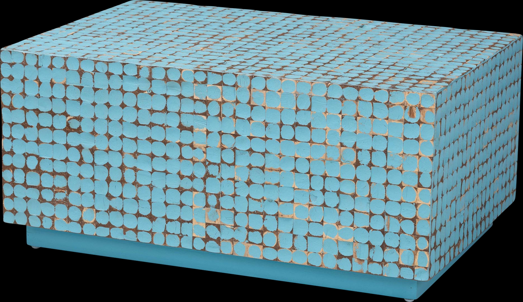 Grannery Blue Cocktail Table - Thumbnail - Image 1