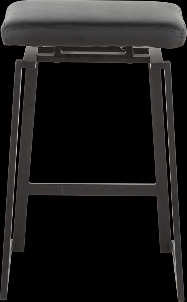 Grannis Black Counter Height Stool, Set of 2 - Thumbnail - Image 5