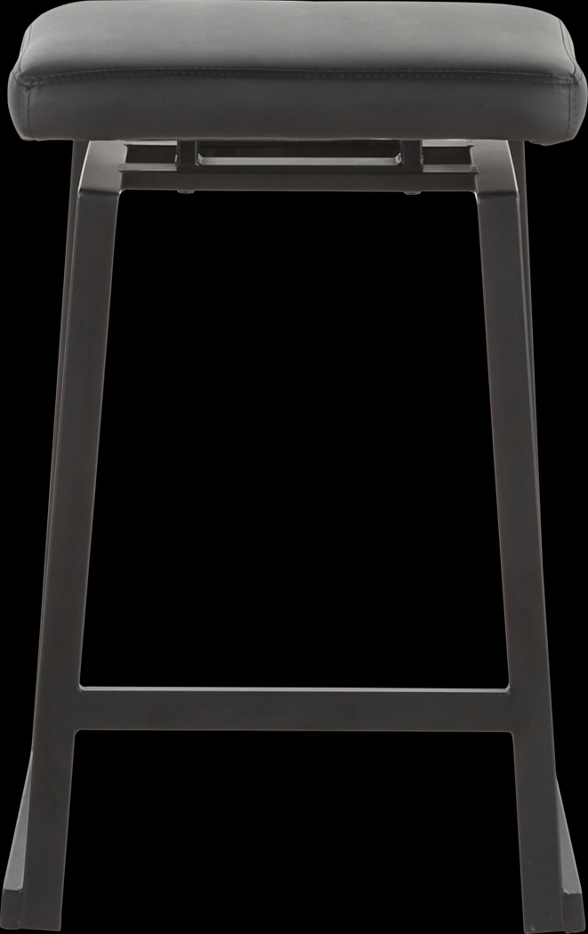 Grannis Black Counter Height Stool, Set of 2 - Thumbnail - Image 6