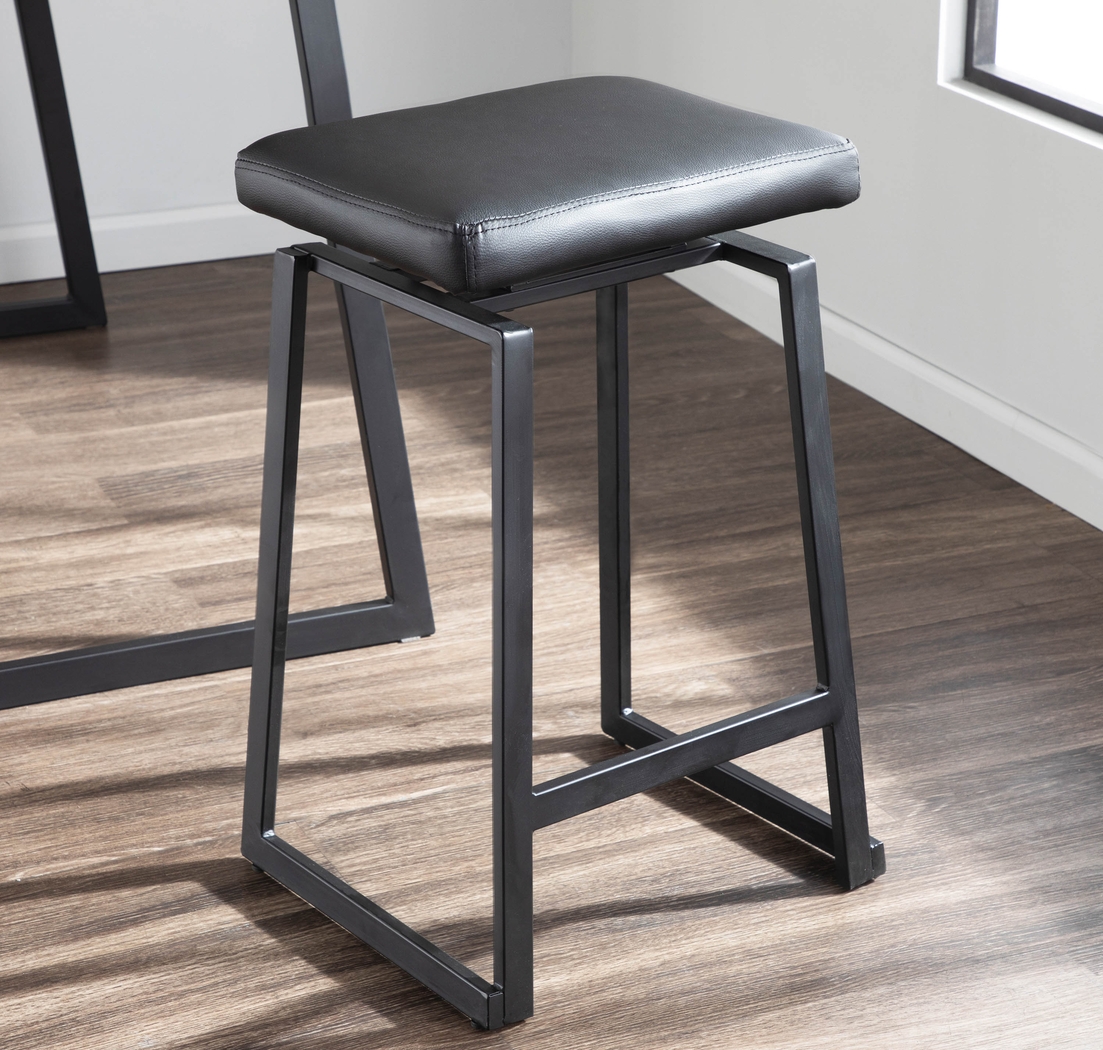 Grannis Black Counter Height Stool, Set of 2 - Thumbnail - Image 10