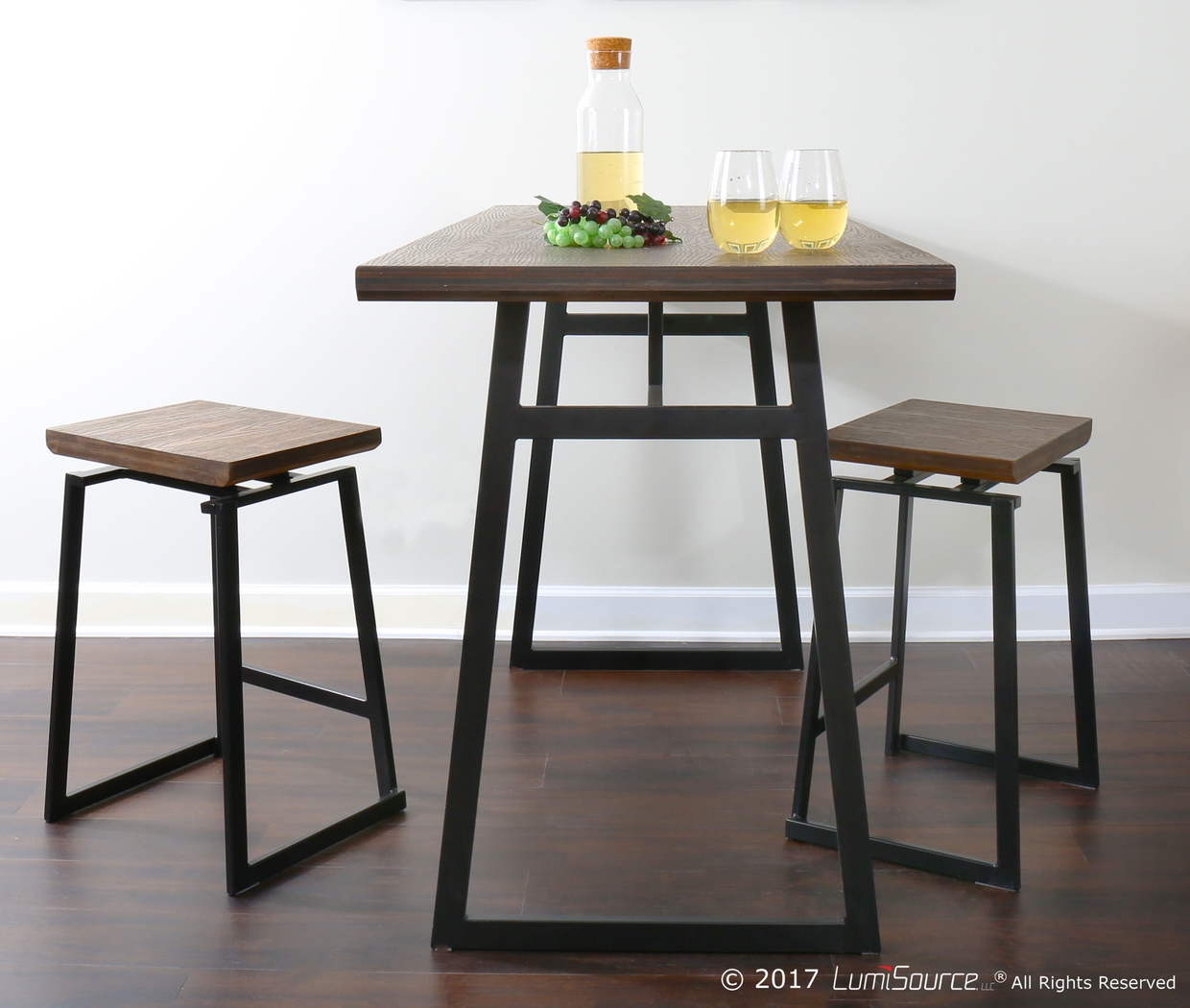 Grannis Brown Counter Height Table - Thumbnail - Image 2