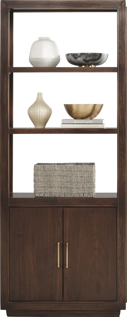 Grantham Brown Bookcase - Thumbnail - Image 2