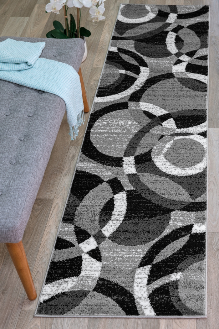 Grantley Gray 2' x 7'2 Runner Rug - Thumbnail - Image 2