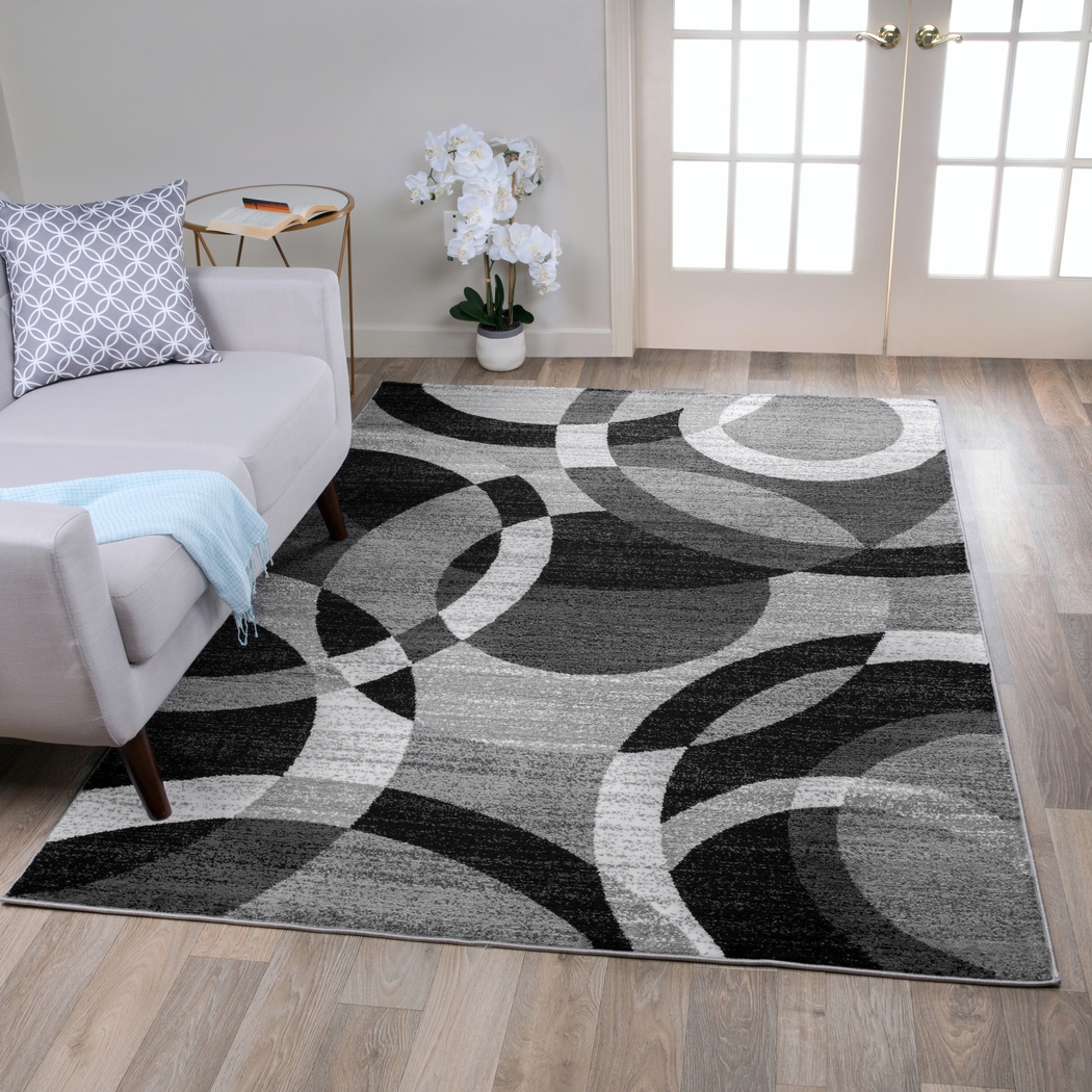 Grantley Gray 7'10 x 10'2 Rug - Thumbnail - Image 4