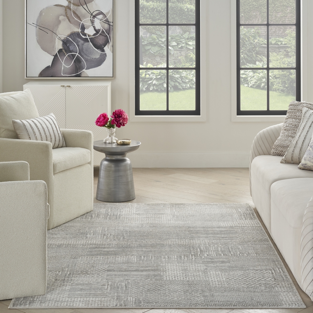 Granway Silver 9' x 12' Rug - Thumbnail - Image 2