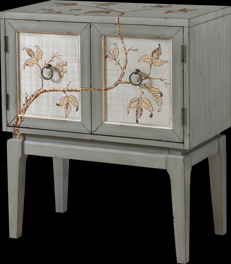 Grapevine Silver Accent Cabinet - Thumbnail - Image 2
