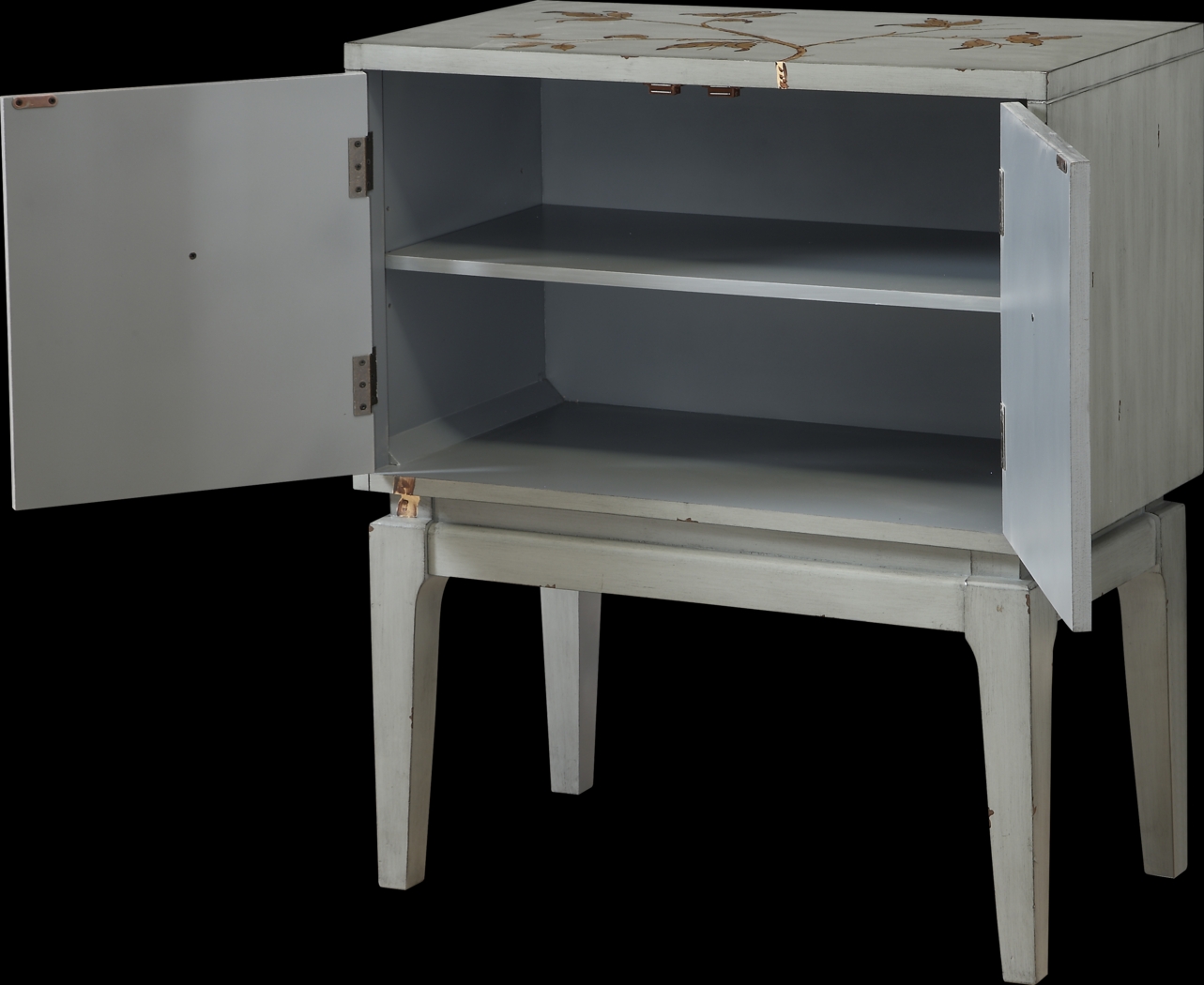 Grapevine Silver Accent Cabinet - Thumbnail - Image 3