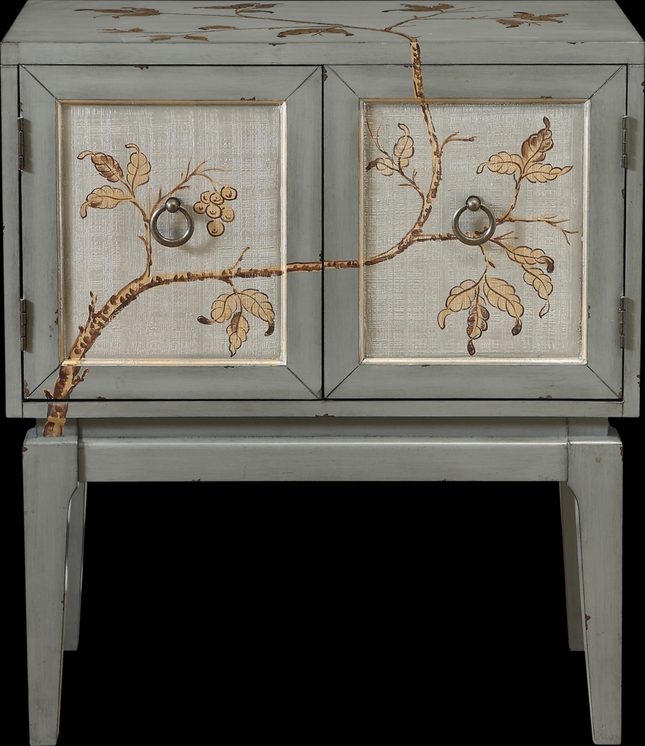 Grapevine Silver Accent Cabinet - Thumbnail - Image 1