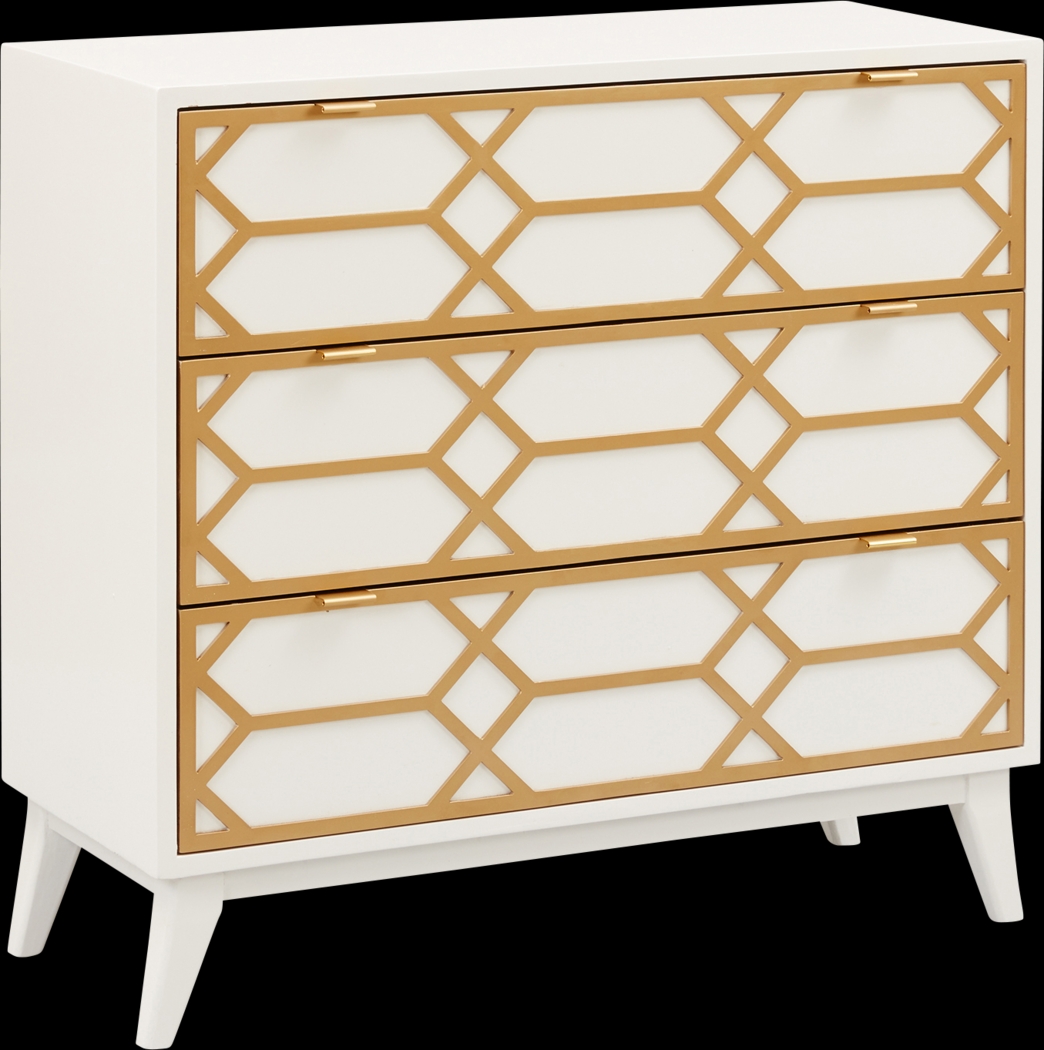 Grasmere White Accent Cabinet - Thumbnail - Image 1