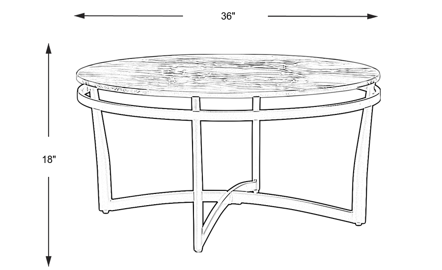 Dimension Image. Please refer to the Dimension Tab on this page for dimension details.