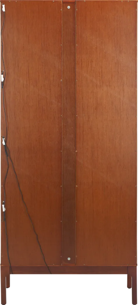 Gravher II Brown Curio Cabinet - Thumbnail - Image 6
