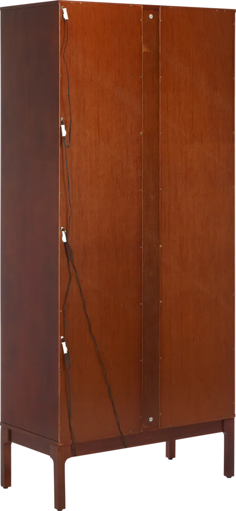 Gravher II Brown Curio Cabinet - Thumbnail - Image 7