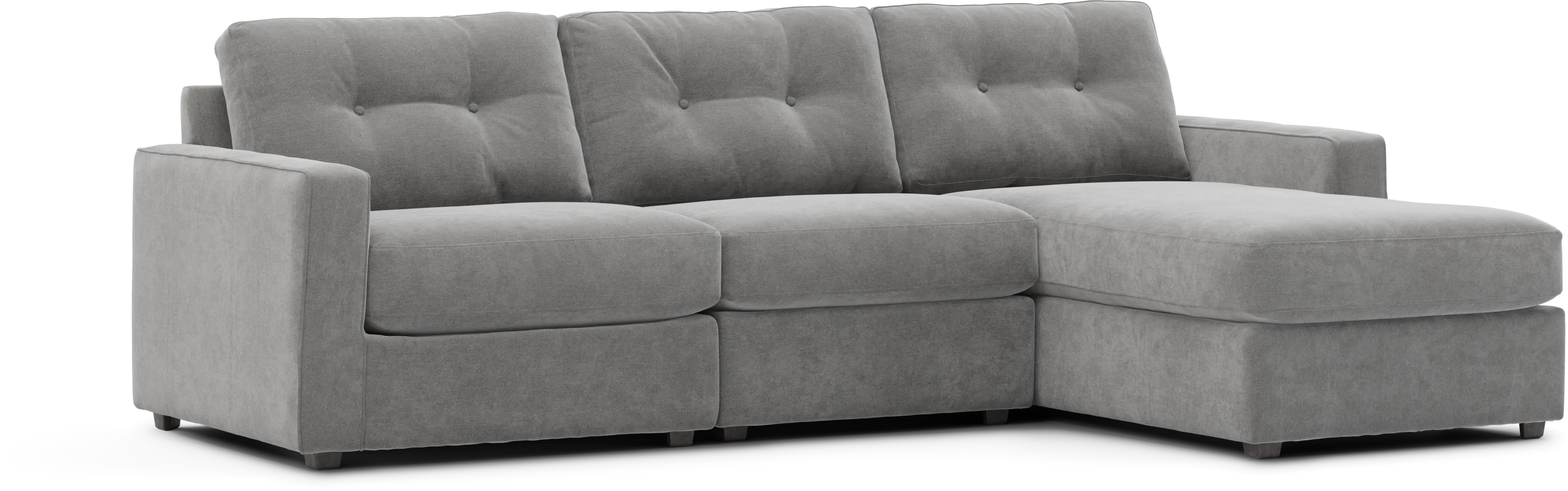 Gray 3 Pc Power Reclining ModularOne - Thumbnail - Image 1