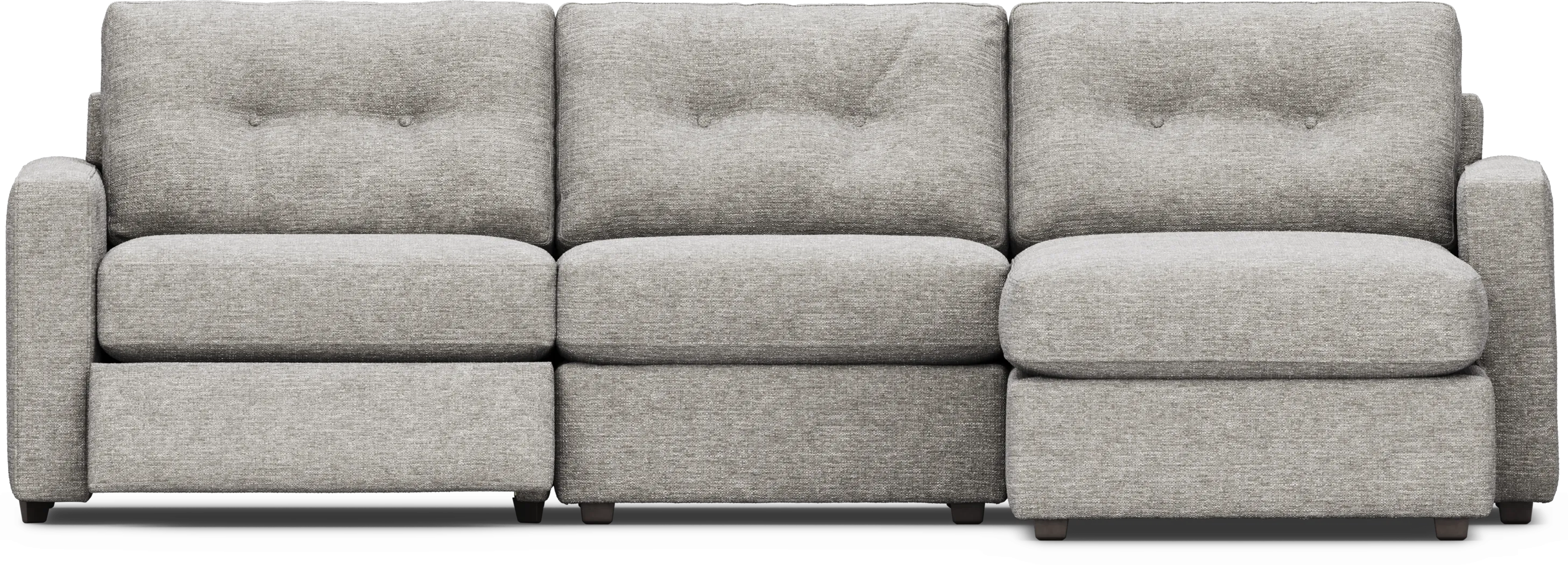 Gray 3 Pc Power Reclining ModularOne - Thumbnail - Image 4