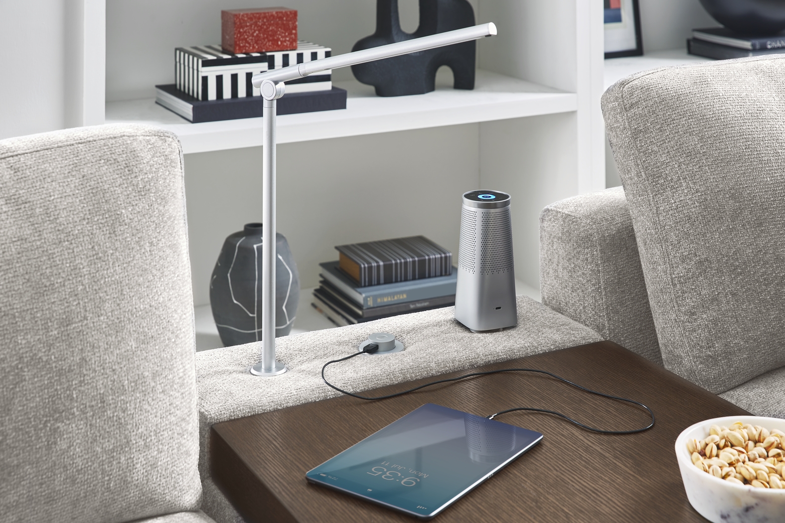 Gray 5 Pc ModularThree with Media Console - Thumbnail - Image 4